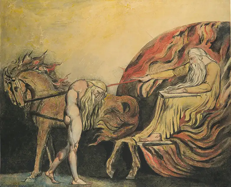 God Judging Adam